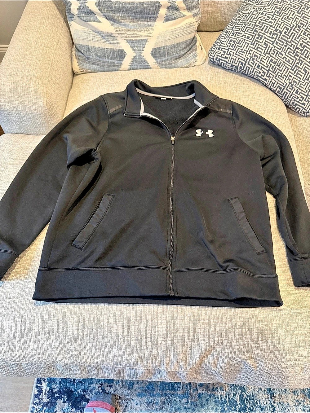 Under Armour Black Full-Zip Jacket